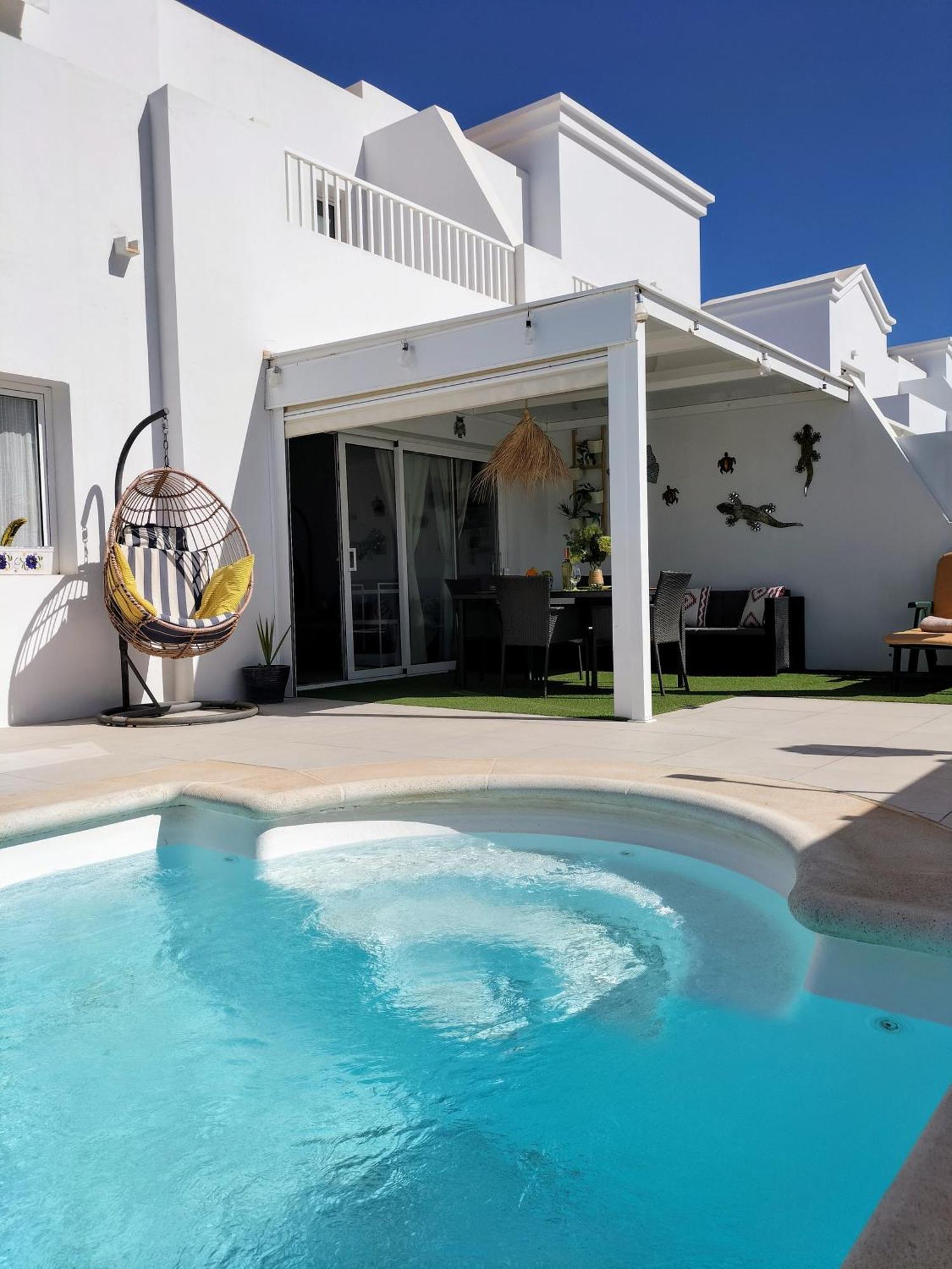 Lovely Villa Agua & Fuego,Heated Pool 普拉亚布兰卡 外观 照片